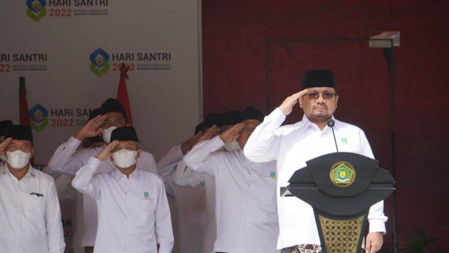 Upacara HAB Kemenag